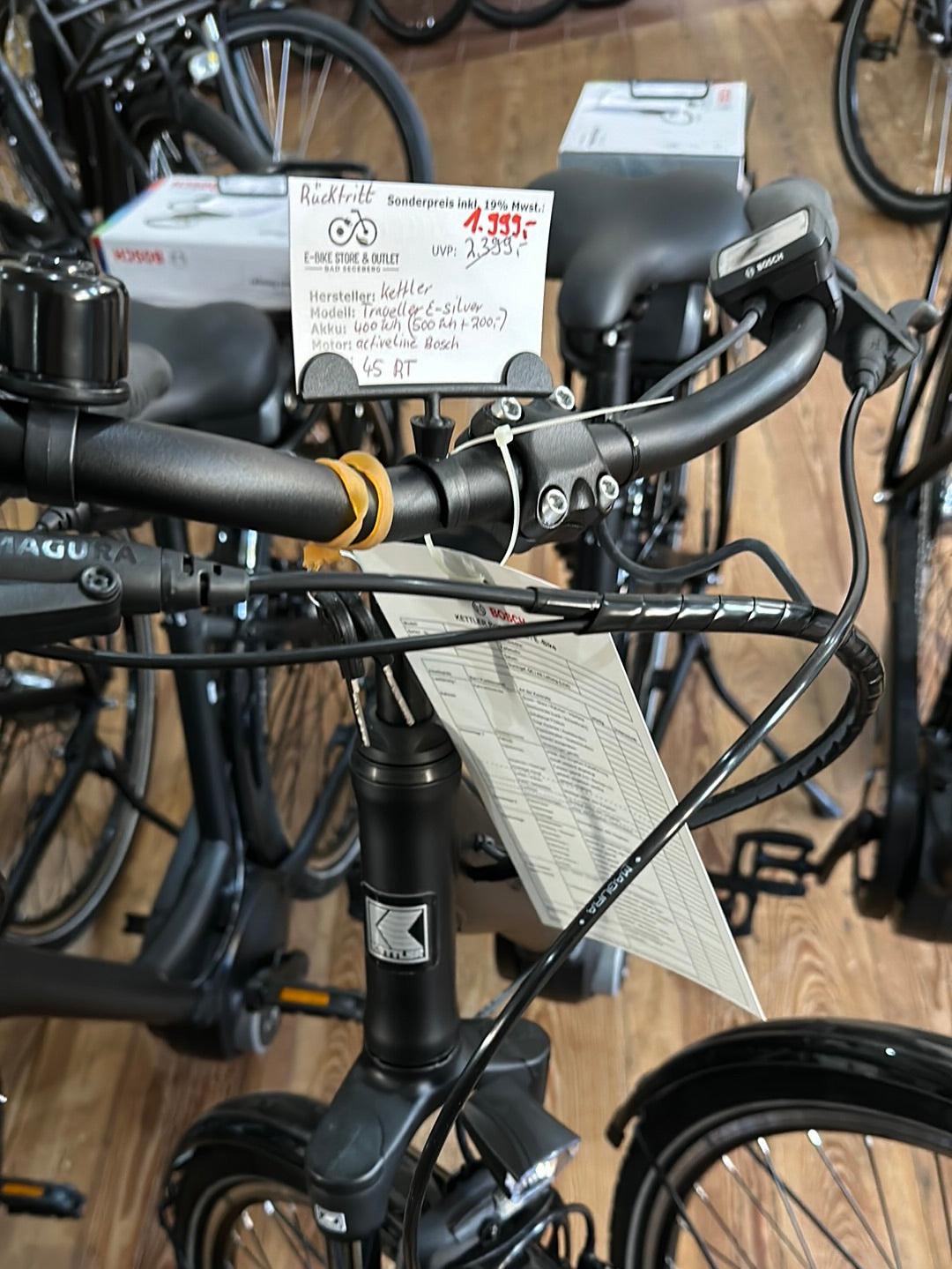 Kettler E-Traveller Silver 7 | RT – E-Bike Outlet Bad Segeberg